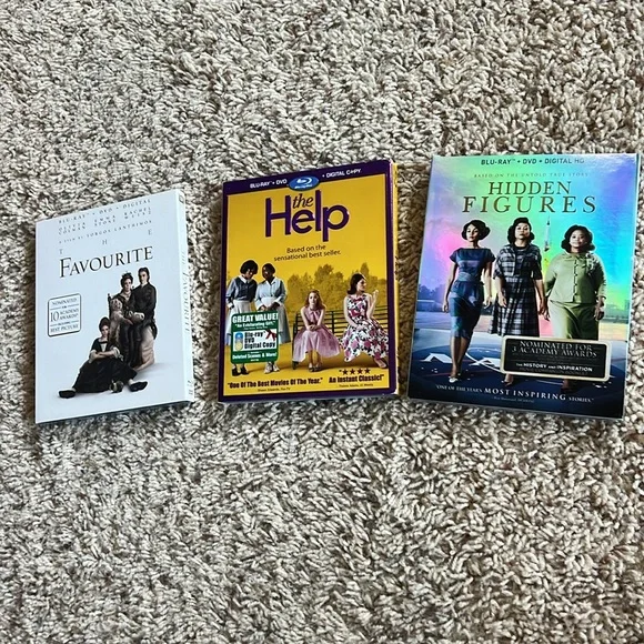BNWT 3-pack best picture/best seller Blu-ray/DVD/Digital movie collection - Picture 2 of 5